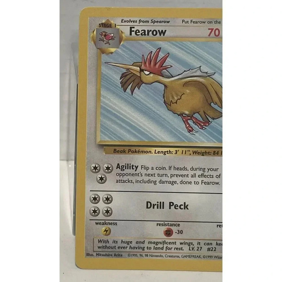 Unlimited Jungle Fearow 36/64 Pokemon Card WOTC Vintage NM - Picture 3 of 12